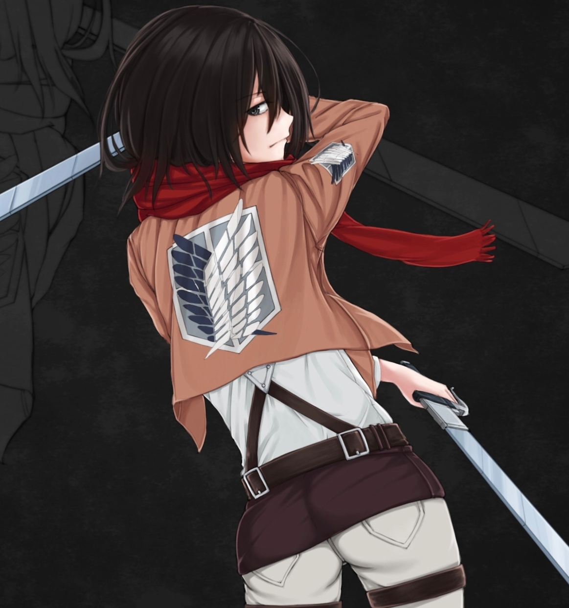 Mikasa Ackerman claims you??!