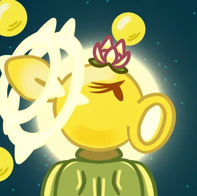 Solar Pea - (Pvz2 Reflourished)