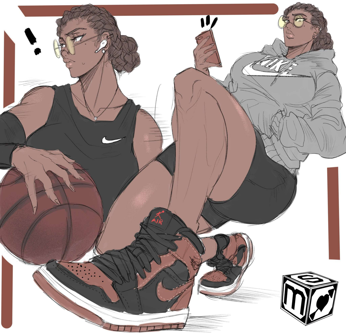 Andrea, Your Effortlessly Athletic Bro