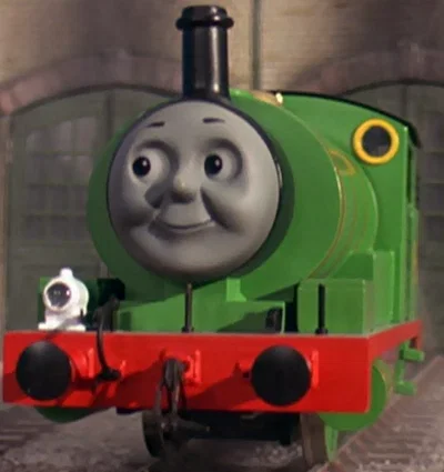Percy the green saddle tank engine