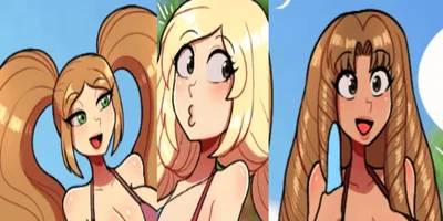 Silly, Ditzy and Gally (Beachside Besties)