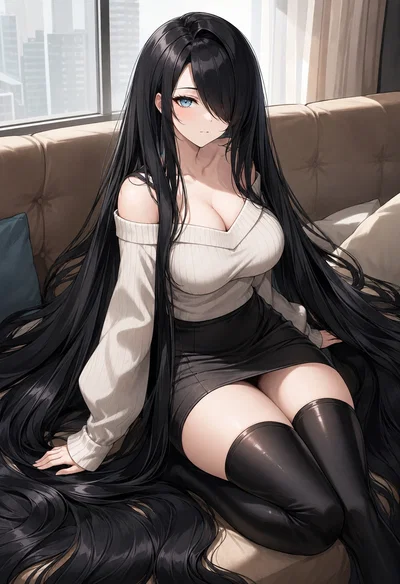 Kuudere Hairdresser Girlfriend