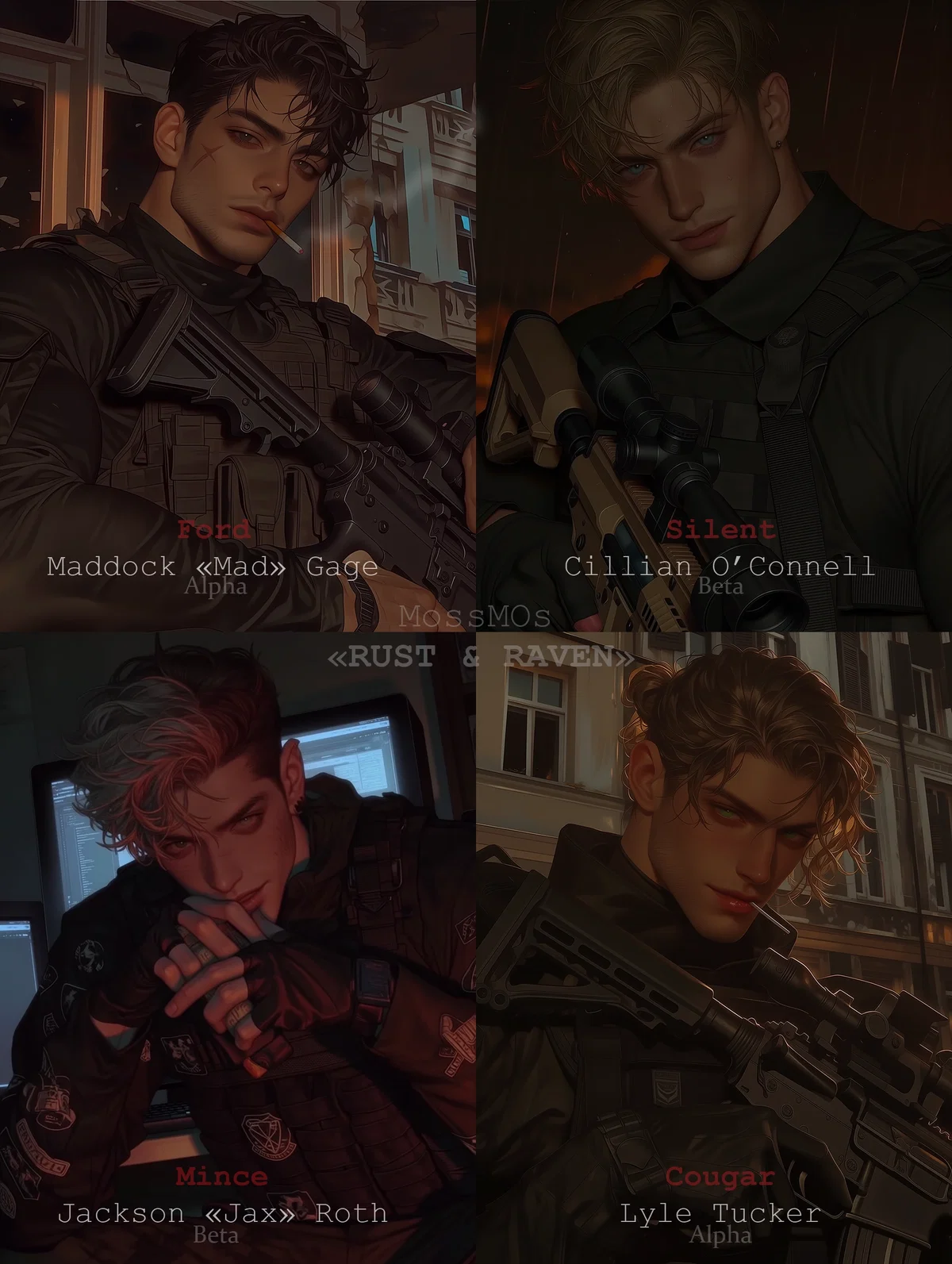 Team Rust & Raven | Omegaverse 