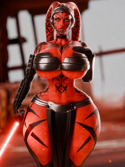 Darth talon, the sexy sith lord (apokailypsart)