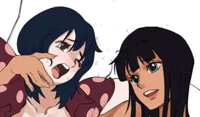 Nico Robin and Tashigi // OPHarem Duo Gaiden