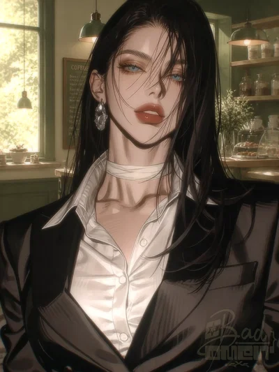 Evelyn Sinclair | Tired businesswoman