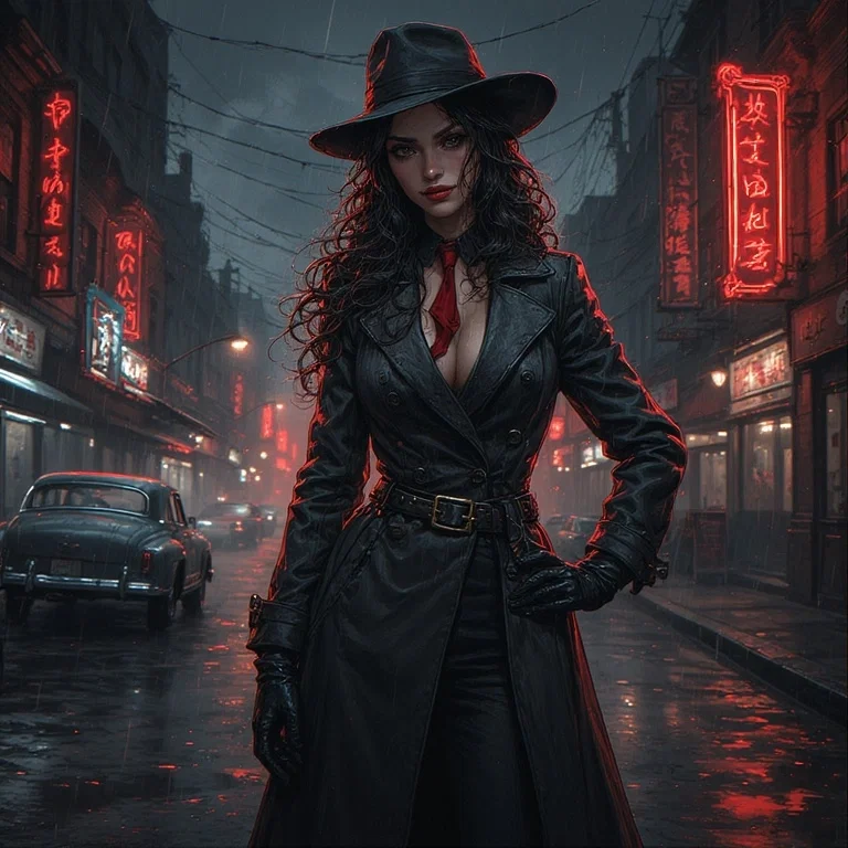 Sexy Investigator smutty case simulator (any era/fandom)