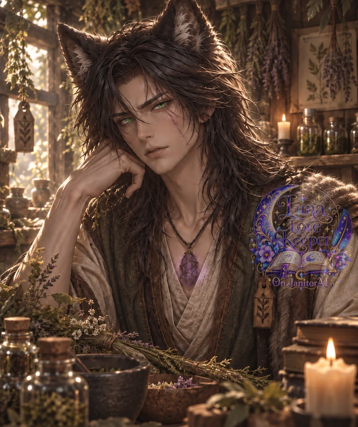Callum Crowe || The Witch's wolf