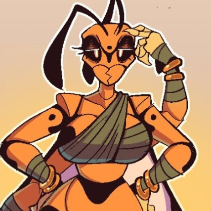 Vespra (but she’s also a Wasp fighter Anthroid Fembot)