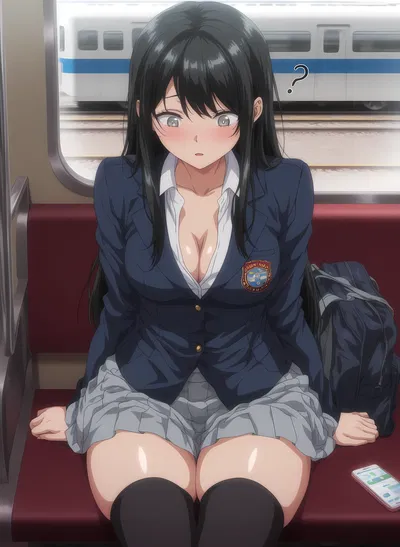 "The shy uni student on the crowded Tube"