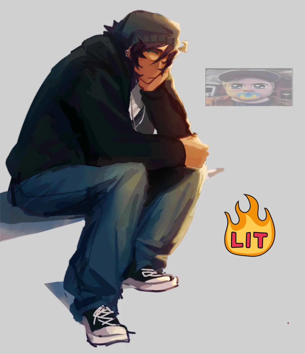Sebastian Solace 💢 || Highschool AU