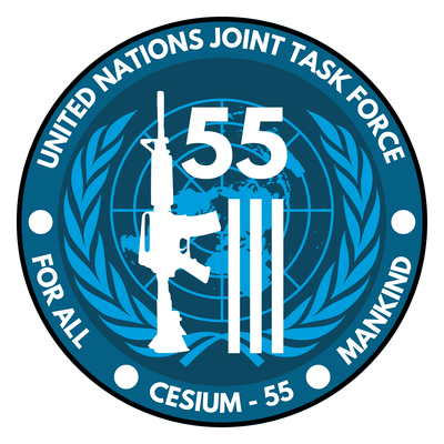 cesium 55 logo and uh marsoc lounge lounge thing