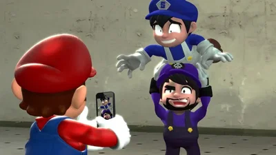 SMG4 crew but Mario’s in love w/ you