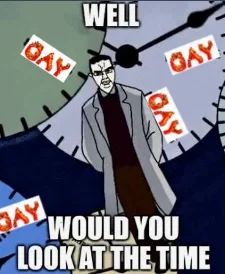 the time has arrived chuds