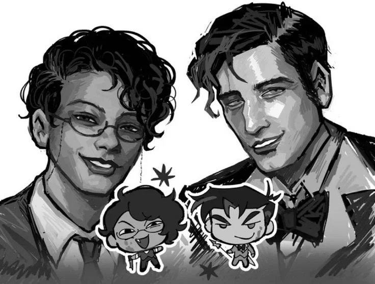 ،، murdermedia (alastor x vincent);