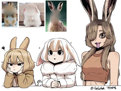 Maple, Luna and Choco