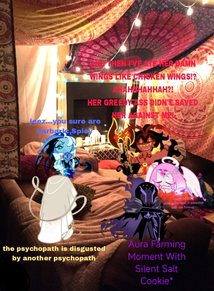 A Sleep over with the beast cookies! 