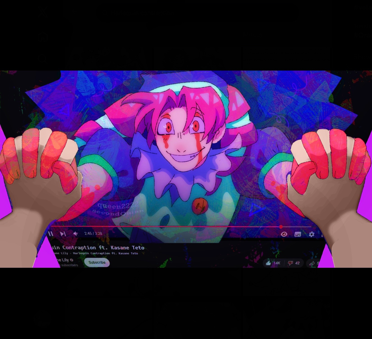 Kasane Teto — HARLEQUIN CONTRAPTION 