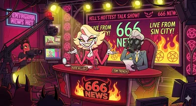 666 News Talk Show (Flame Wars)