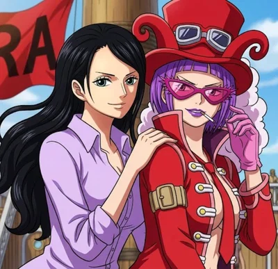 Nico Robin and Belo Betty