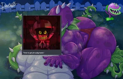 your chomper is hungry for more then zombies at the end of the day (MALE)