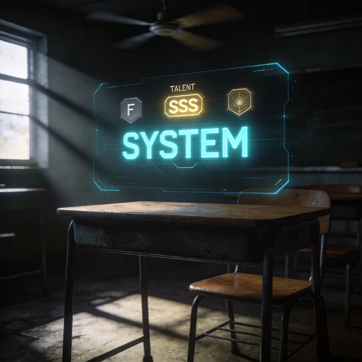 A World of Ranked Talents - RPG with System