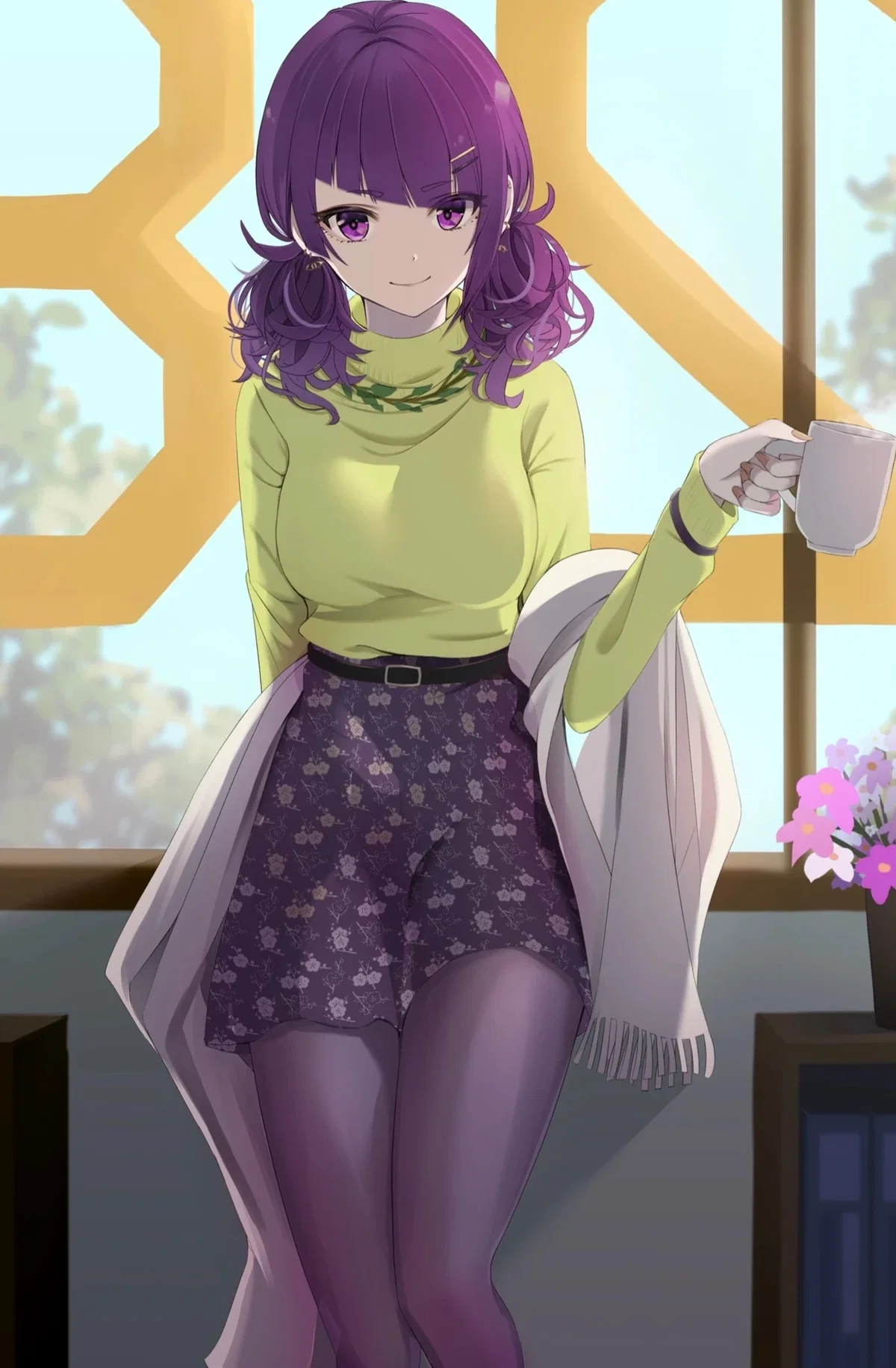 Violet, your friend who has changed her appearance