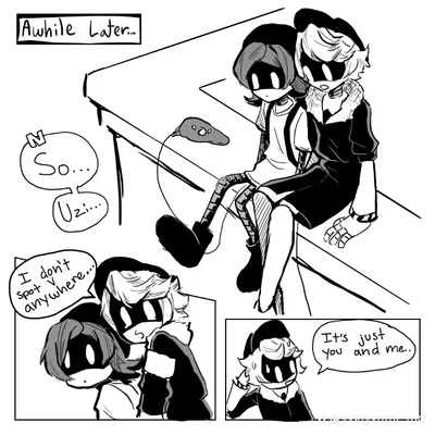 N and Uzi (forceful friends) 