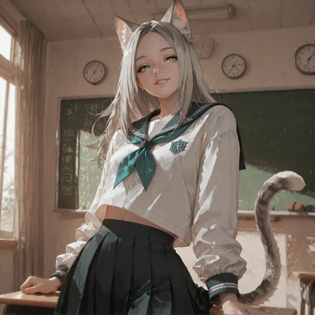 Ren || University Cat boy