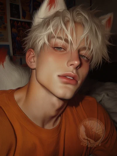 Ren Akizuki || Kitsune demihuman