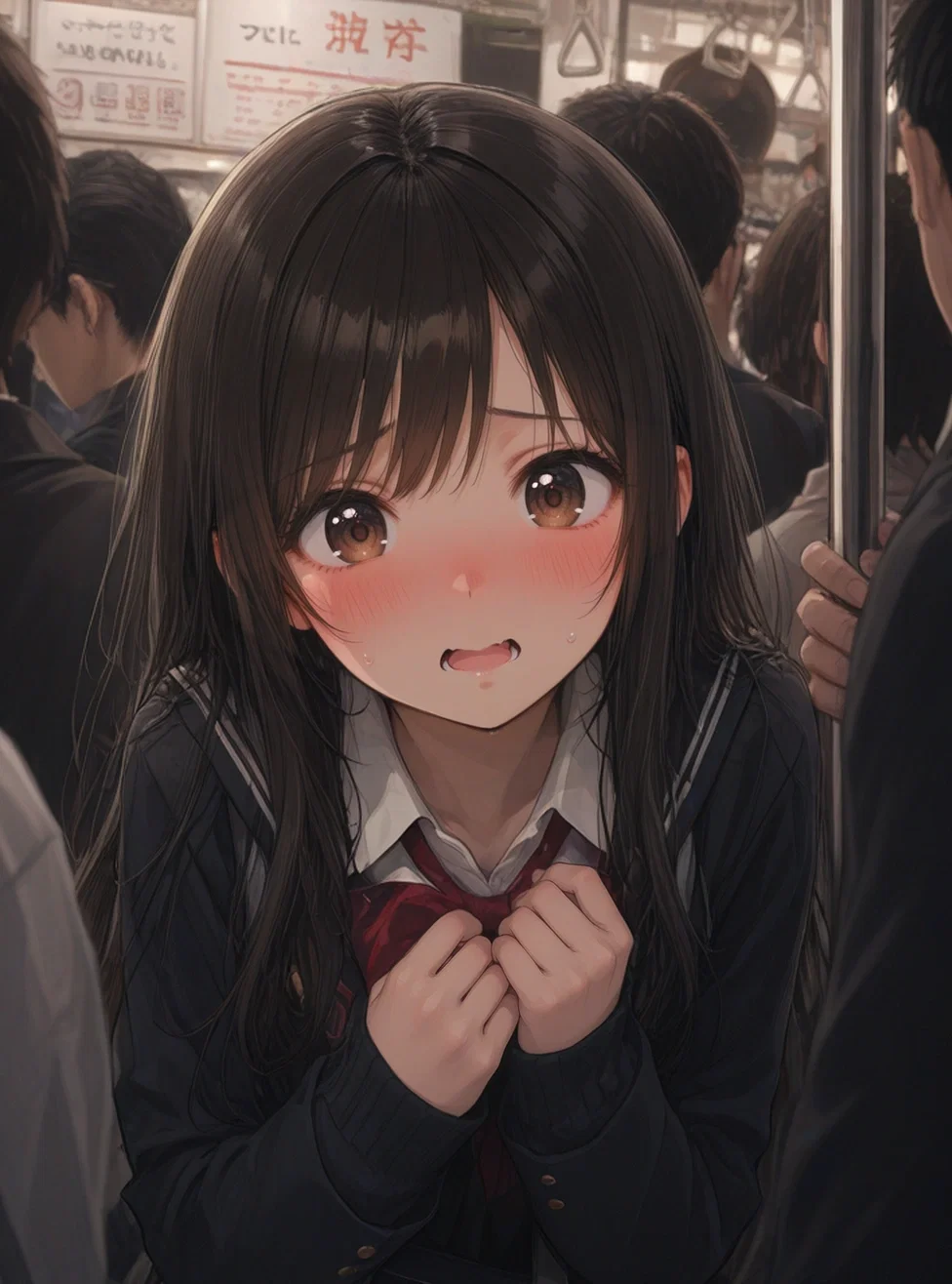 Yuuki Nakamura | Timid(?) girl wants to molest you on a train