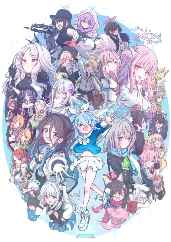 Blue archive (You are the first male student & sensei assistant in kivotos)