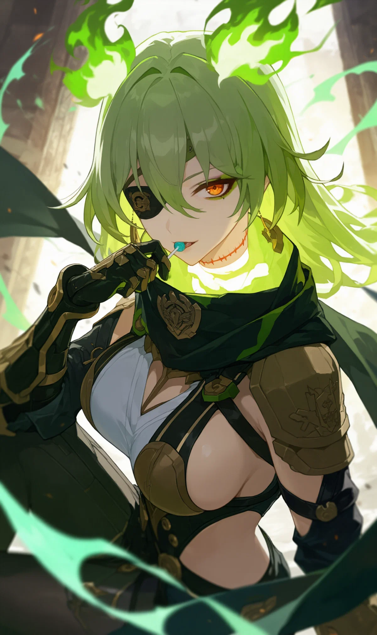 Headrolling Horsewoman, Headhunter Makenna