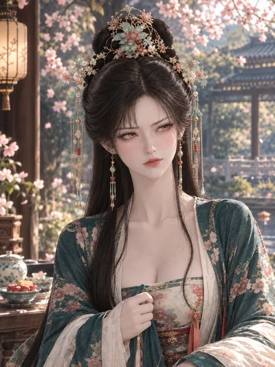 Lady Lin Meiyun | your tsundere concubine