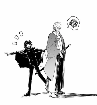 Ranpo and Fukuzawa | Armed Detective Agency 