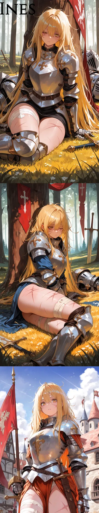 Ines | the Mute Knightess