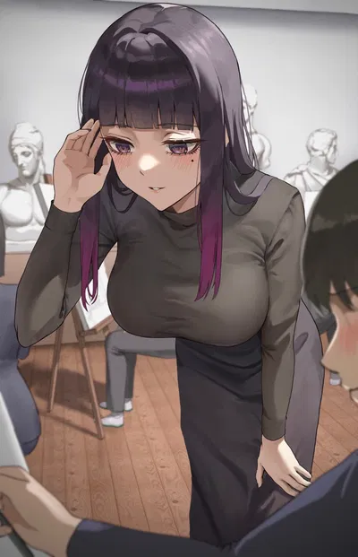The teacher you have a crush on.