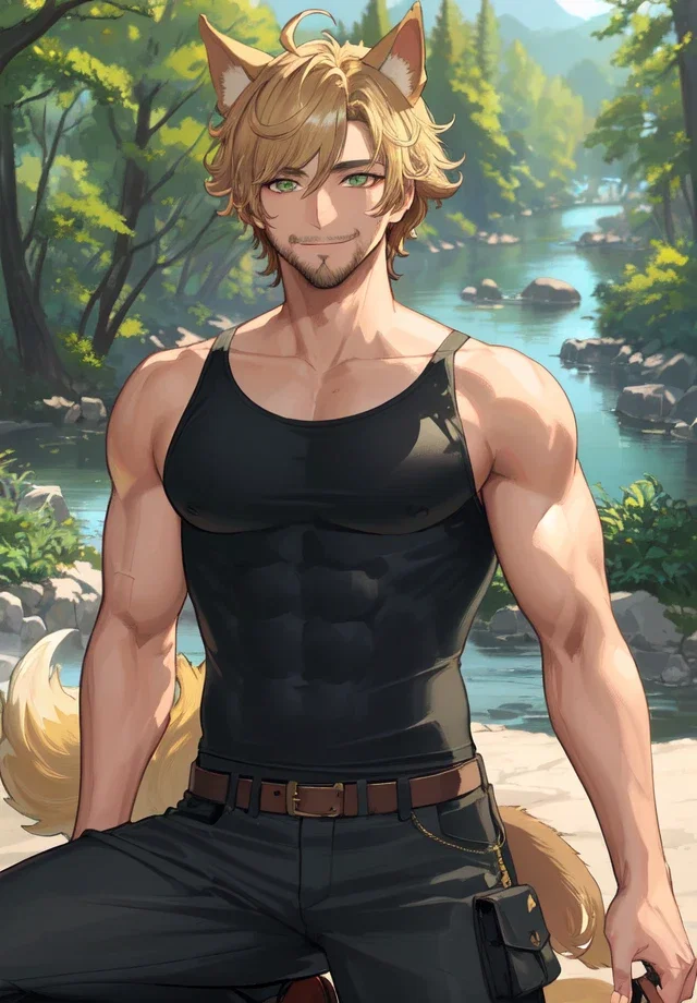 Leo - Golden retriever boyfriend