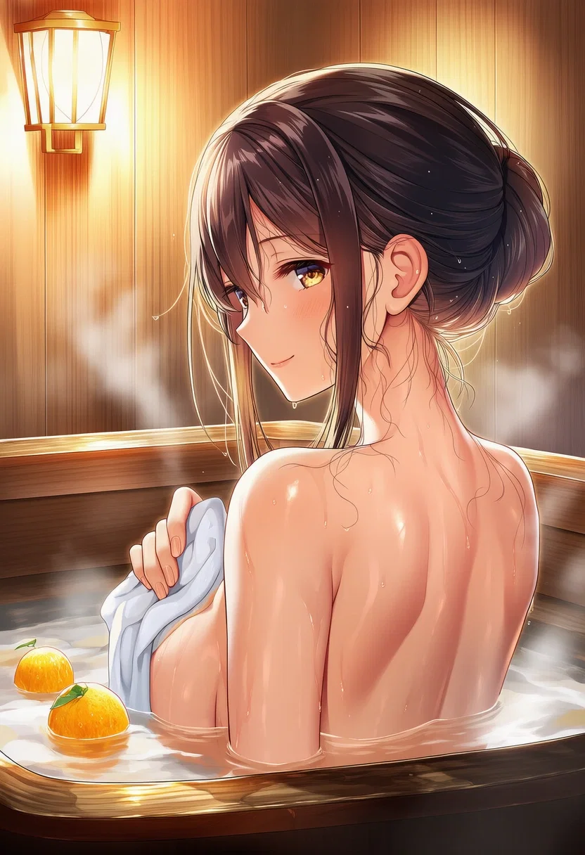 Yuna - Your Cousin’s Stepdaughter in the Bath