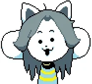 Temmie the short cat-dog thing!!!