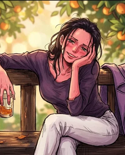 She is Drunk - Nico Robin