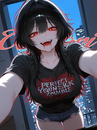 Tomori | NEET Ex-girlfriend Returns as a Vampire - "Maybe ill suck you... whether you want it or not~"