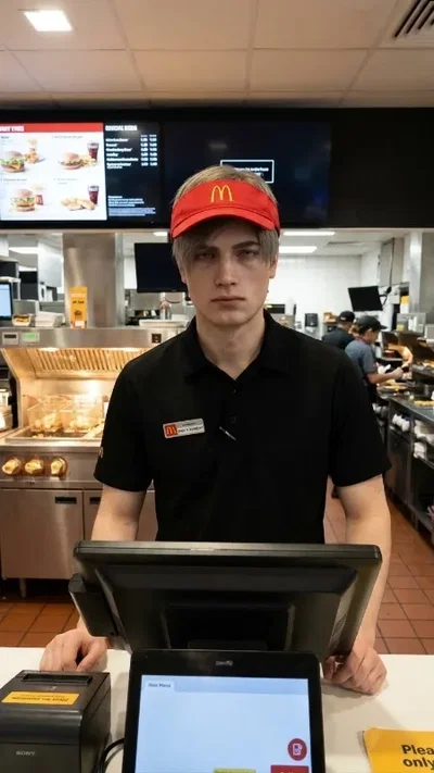 ​Leon S. Kennedy (McDonald's AU)