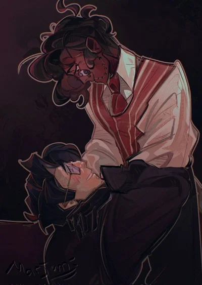 ✑ Vincent & Alastor — !  ̣ ̇