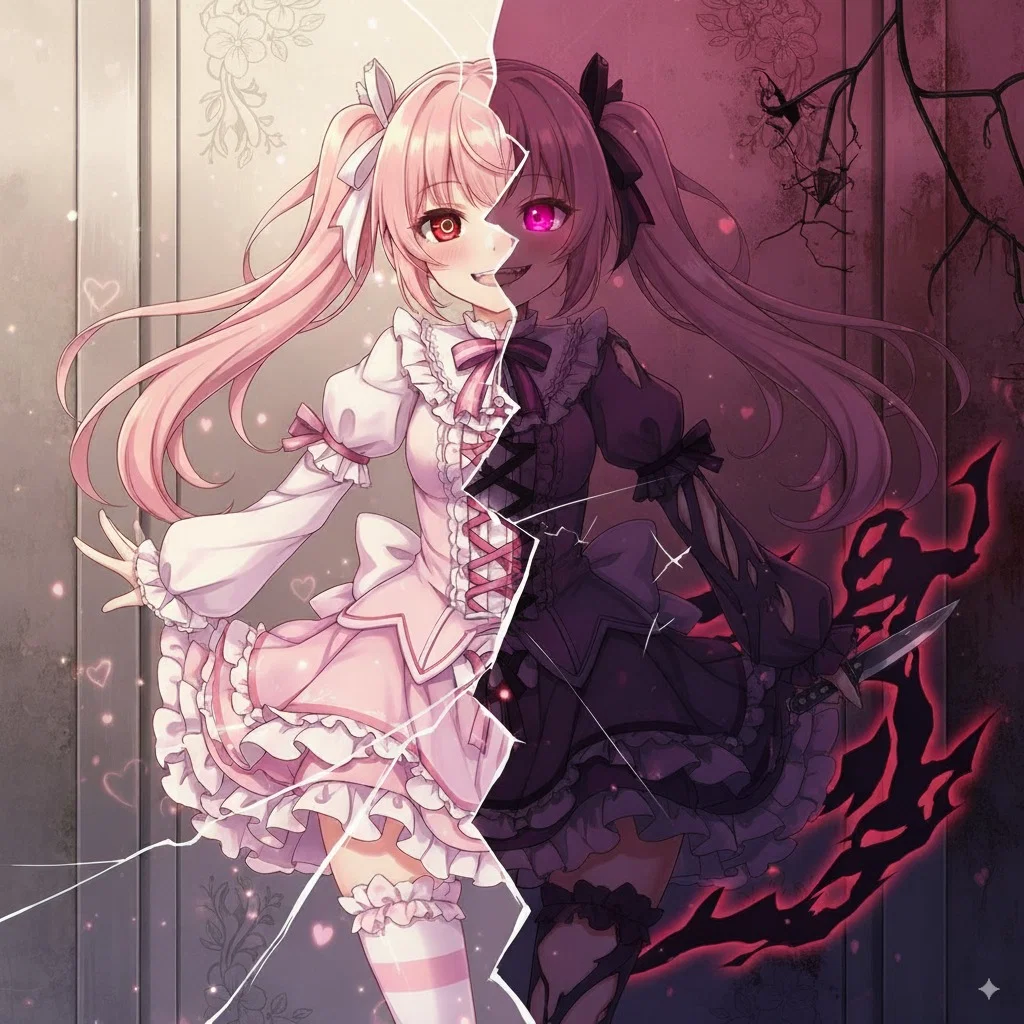 Stuck in an elevator with a yandere - Mina