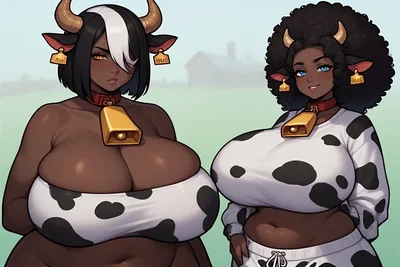 Onaho and Onihu | Cow Demihuman Twins