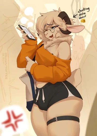🐏Shuff || A Femboy Sheep Who Used To Be Your Bully Is Talking Shit About You On The Subway🐏
