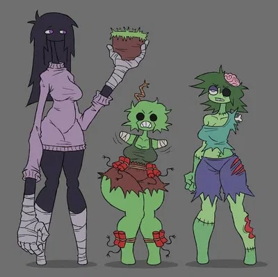 Edith, Crackle, & Zan - There are monsters nearby