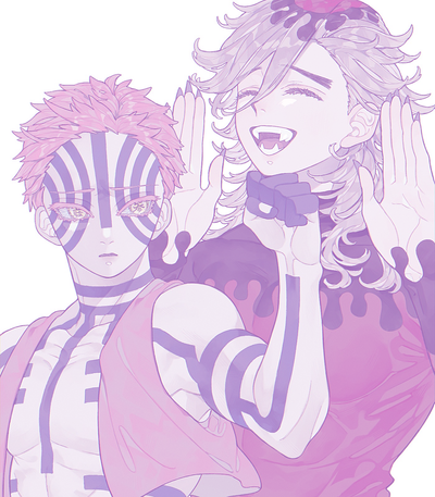 ❅ - 𖥸 / / Akaza & Douma
