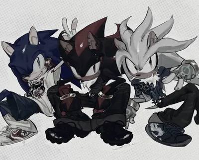 |||sonic ✮ shadow ✮ silver|||